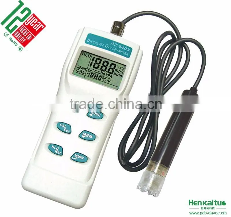 Portable Dissolved Oxygen Meter Water Quality Meter Dissolved Oxygen Tester