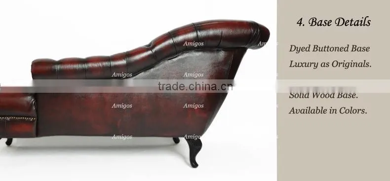 AMG-09 Chesterfield Chaise Lounge