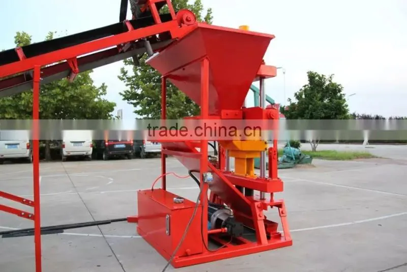hand press soil brick making machine clay interlocking pavers production price for sale