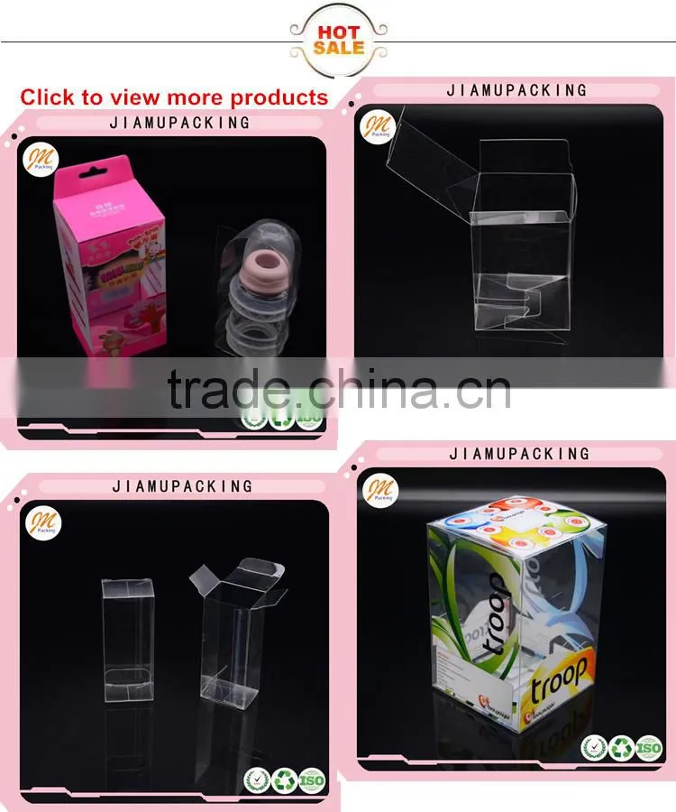 2016 hot sale beautiful clear plastic round cylinder gift box container with sticker