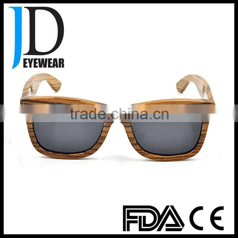 Modern Design Vintage Factory Price Zebra Wood Sunglasses Custom Brand Eyeglasses