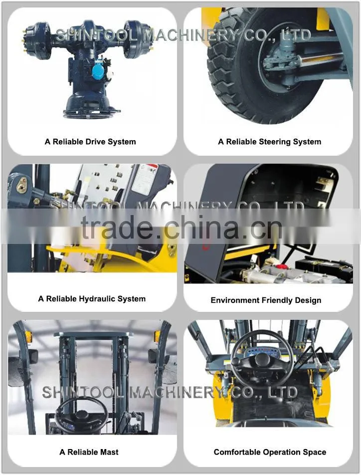 3 T Diesel Forklift Truck