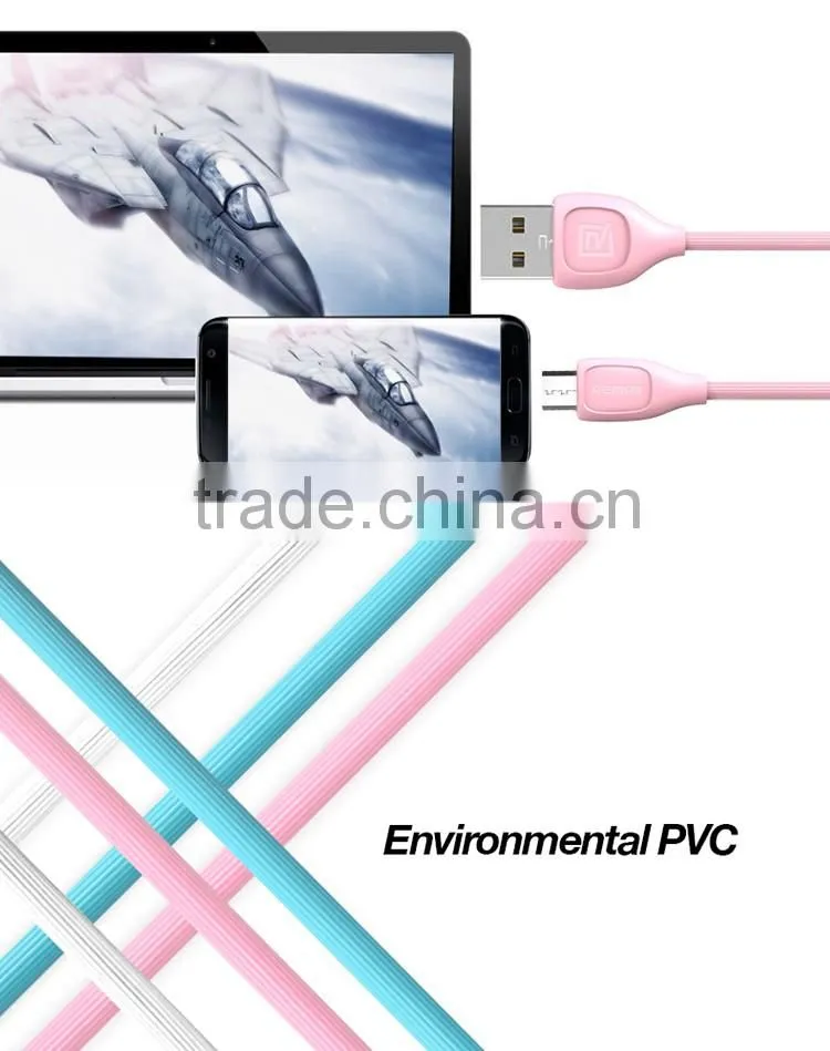 REMAX LESU Micro data charging USB Cable for Android mobile Phone
