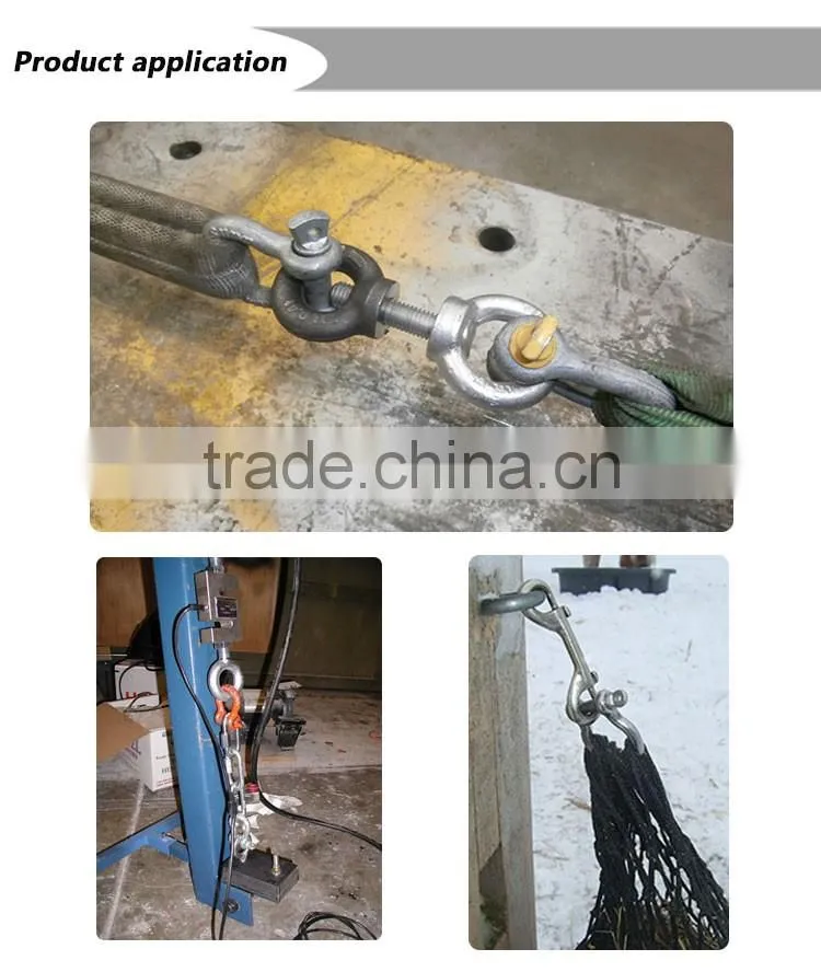 Hot Dip galvanized Forged Lifting Eye Nut 400