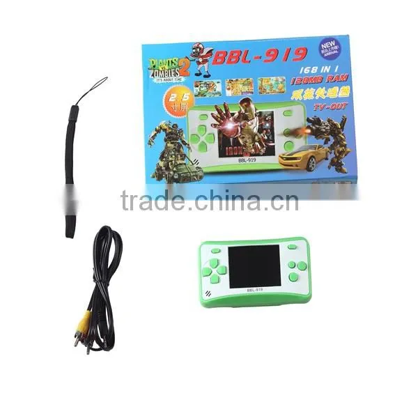 2016 BBL 919 with 268 in 1 Game Console Wholesale price Handheld Game