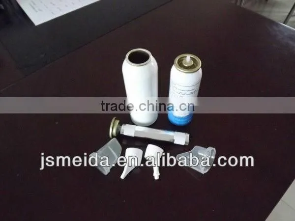 semiautomatic bag on valve aerosol filling machine