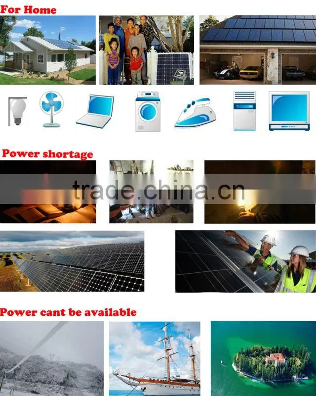 mini portable solar system solar power system 10w 20w 40w 55W