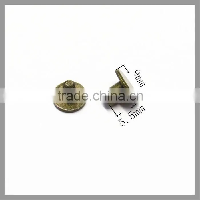 9mm Flat Belt Buckle Screws Chicago Screw