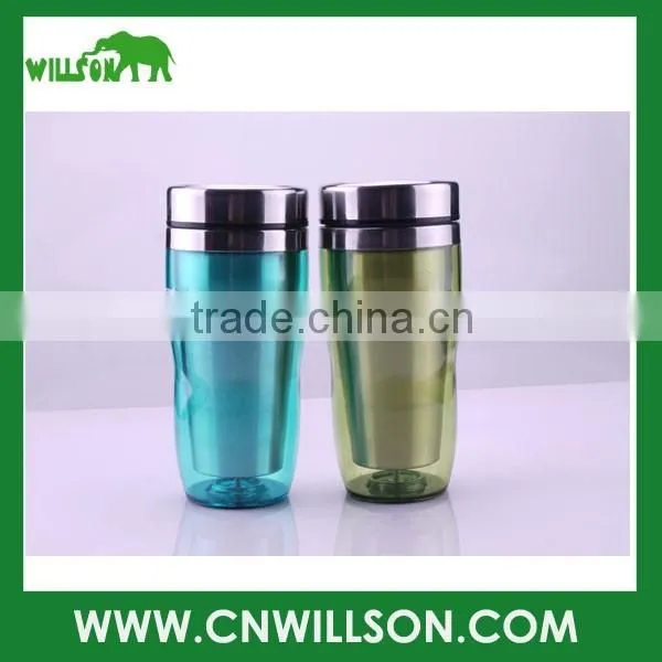 Hot China products wholesale 450ml stainless steel travel mug tumbler