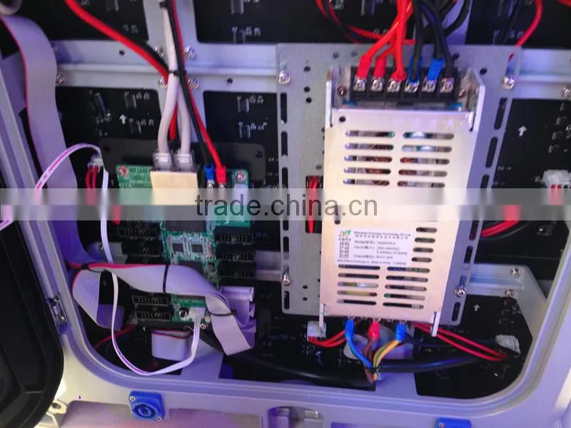 Christmas indoor P4 transparent led display screen for indoor advertising