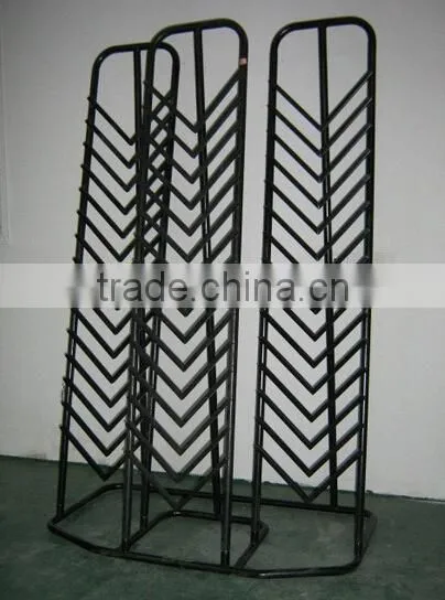 Multi-tier Metal Ceramic Tile Display Stand