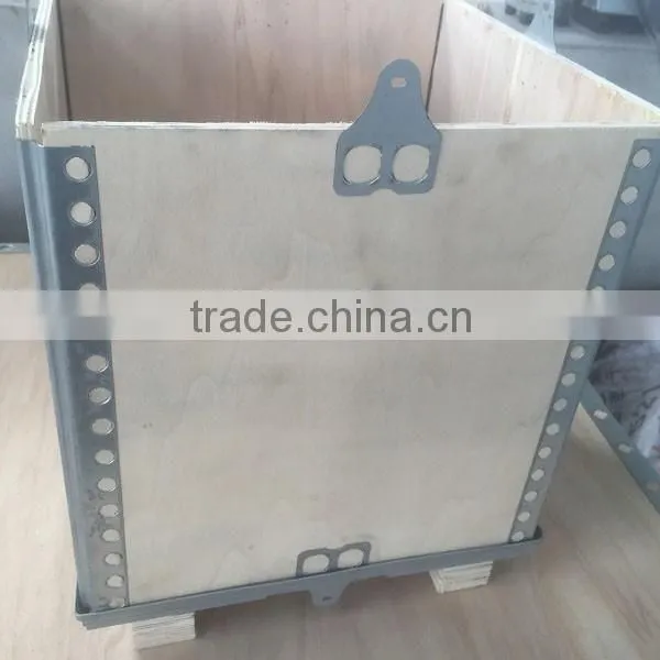 No-nail plywood box machine