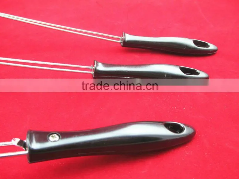 With Plastic handle large colander line filter Stainless steel mesh strainer