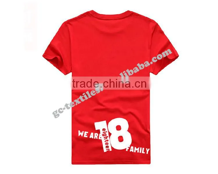 Printed Round-collar T-shirts for Youth