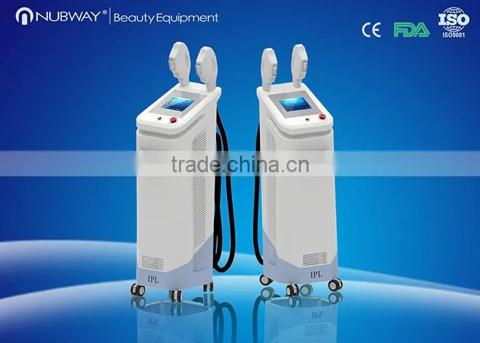 High Quality CE SHR 212 Opt Elight RF Beauty Machine With 2 Heads