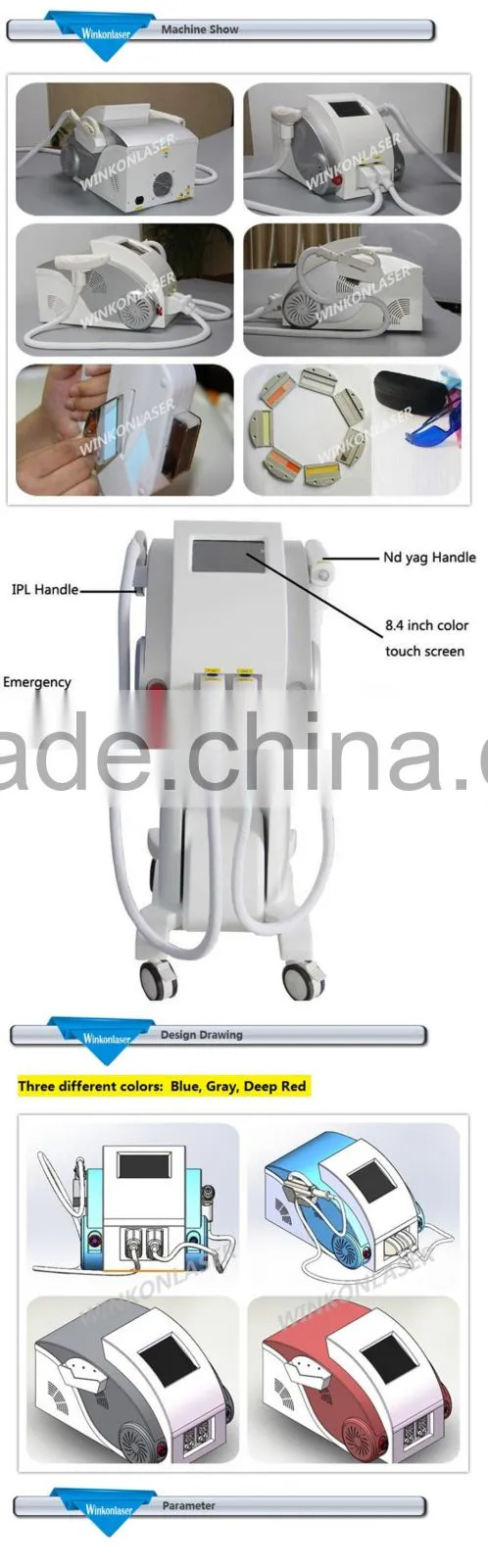 newest IPL hair removal machine for salon use
