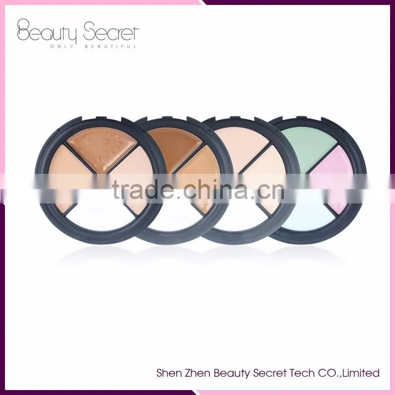 Cosmetics wholesale pro concealer makeup palette 4 colors