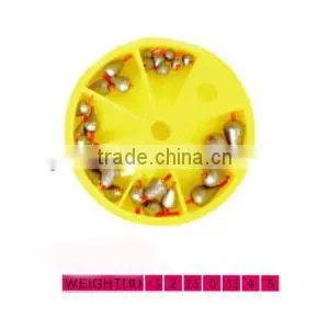 Hot sale lead sinker fishing tackle Samples Split Shot Sinker