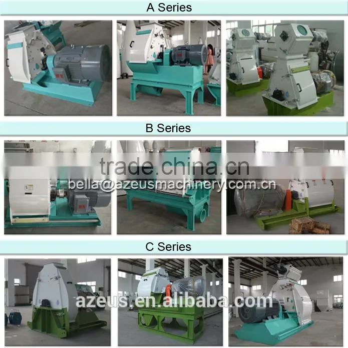 CE Approved Feed Powder Hammer Mill For Feed Industry