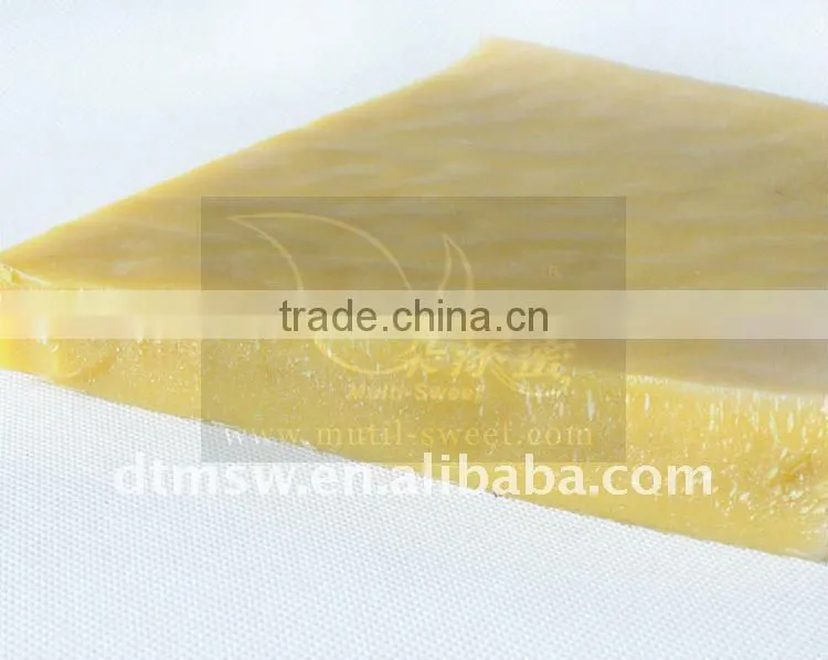 Welcomed bee product refined yellow beeswax