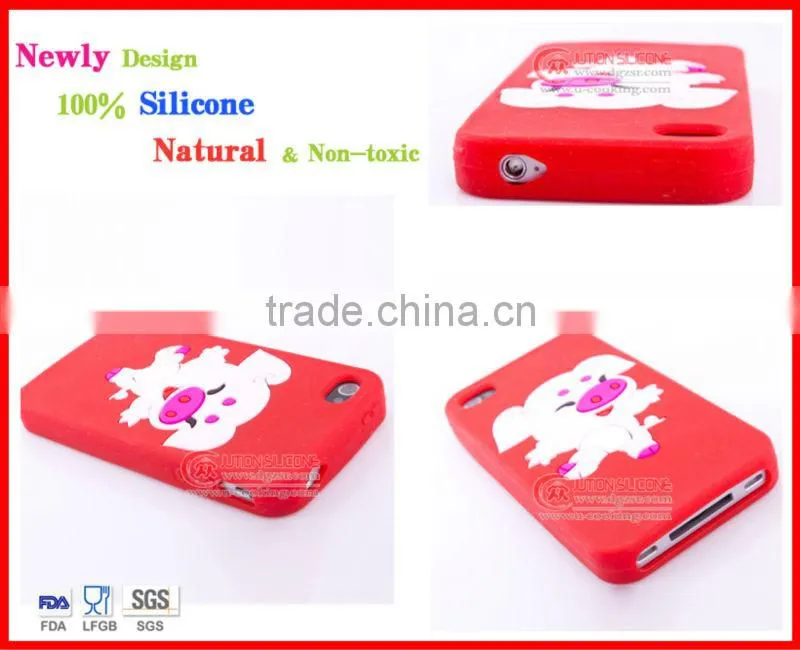 promotional new year gift silicone cell phone cover