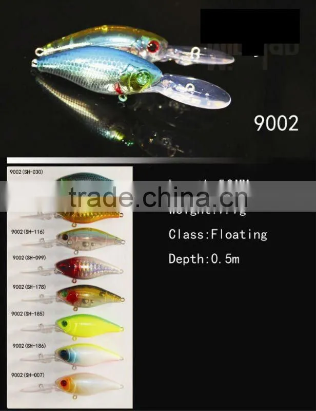 lure swimming bait high quality suspending,longlip