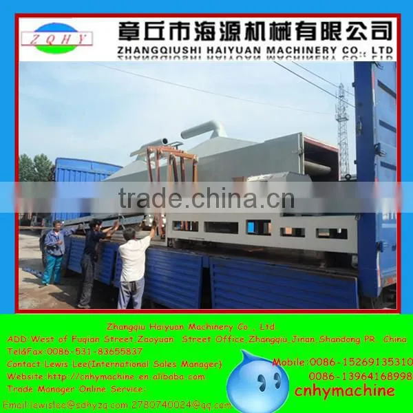 Zhangqiu Haiyuan snack food double extruder machine with CE/ISO Certificate