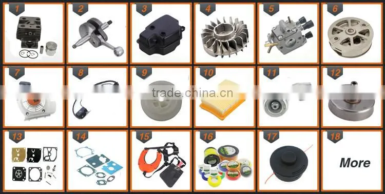 FS120 FS200 FS250 Brush Cutter Starter Grass Trimmer Spare Parts