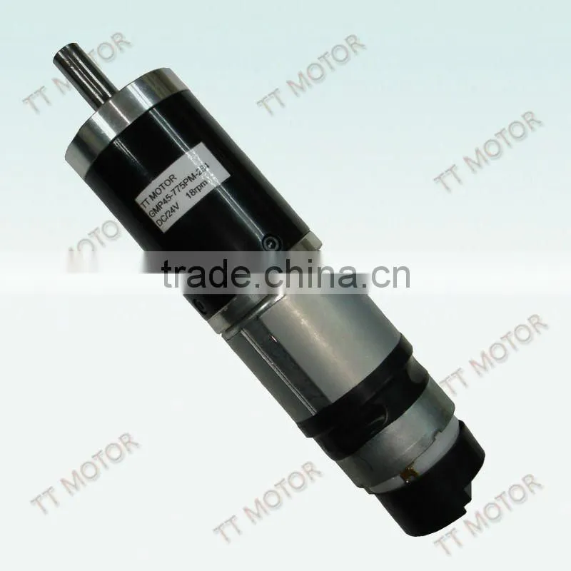 tt motor high rpm 775 motor and 24v dc motor