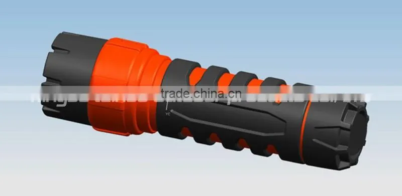 XPE R3 wide angle led flashlight 3*aaa 1.5v batteries