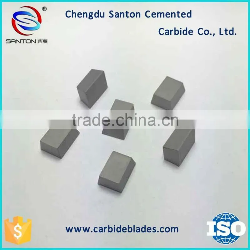 custom made cemented carbide cutting tip for steel, cast iron water pipe