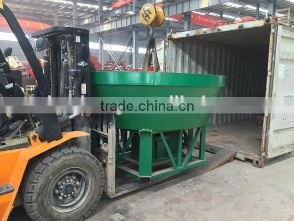 2017 new design wet pan grinder,Gold Mining Pan,double roller mill