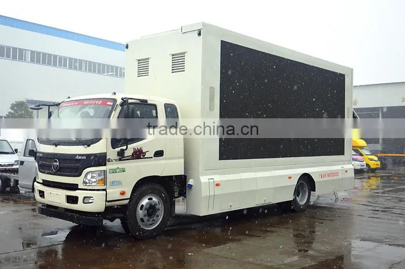 Foton Aumark 3 Led Screens Lift Led Advertising Truck