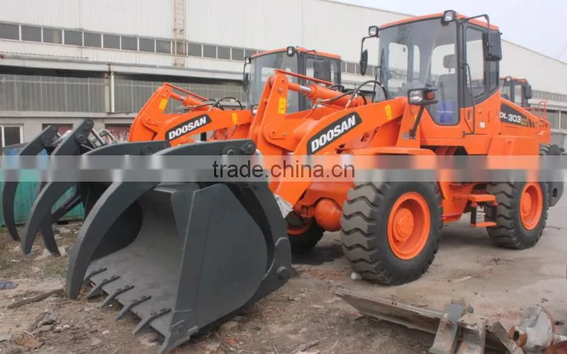 brand new HCN BM06 wheel loader tractor log grapple