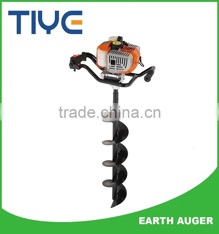 Gasoline Tools Supplier From China Earth Auger Machine With 150mm Drill Bits Price