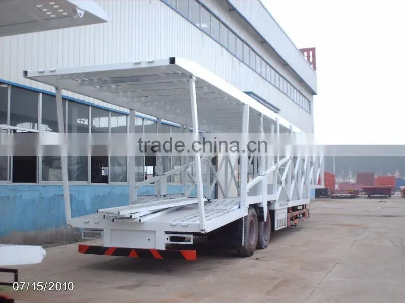 15~60ton china car transport semi truck car carrier trailer