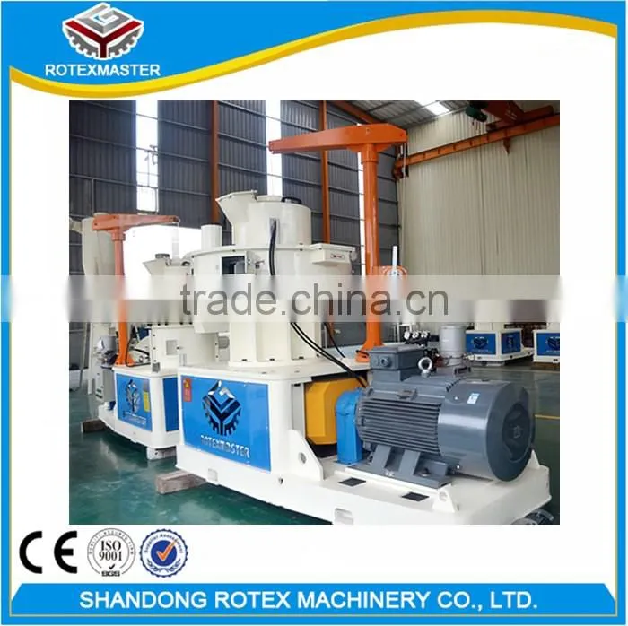 High quality complete set automatic wood pellet making machine/biomass briquette making machine