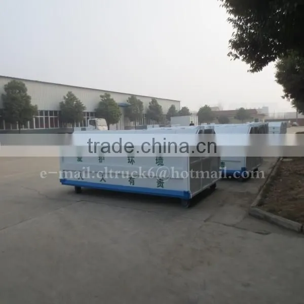 Carbon steel Garbage Bin 3m3 -16m3 for garbage truck