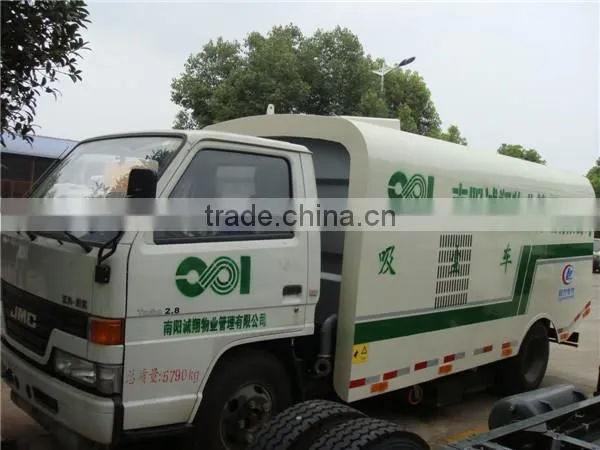 hot sale JMC 4x2 vacuum road sweeper truck