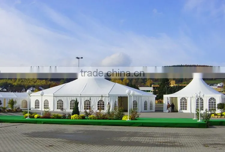 Hot sale outdoor multi-sided high peak canopy tent for sale