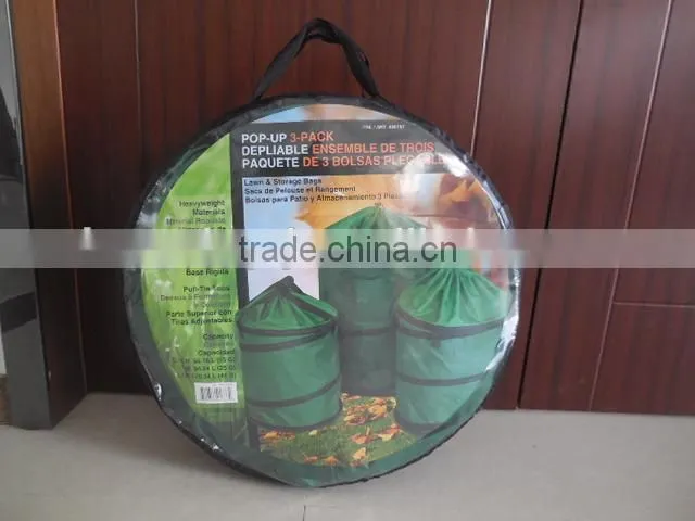 2015 Newest pop up heavy garden bag (L)56*71cm