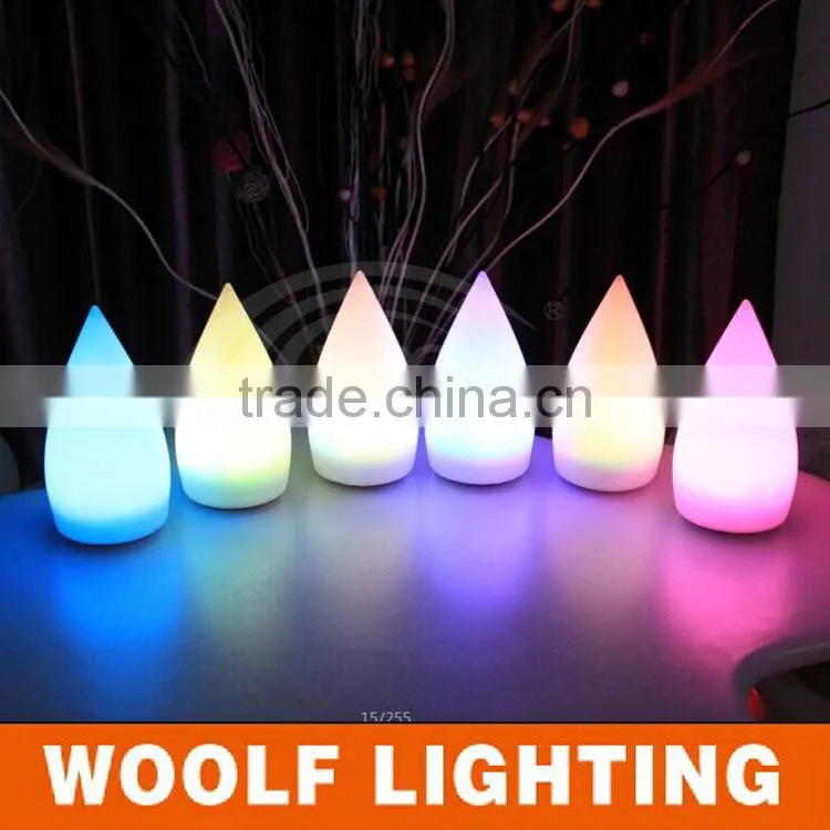 High Quality Color Changing LED Table Waterdrop Light