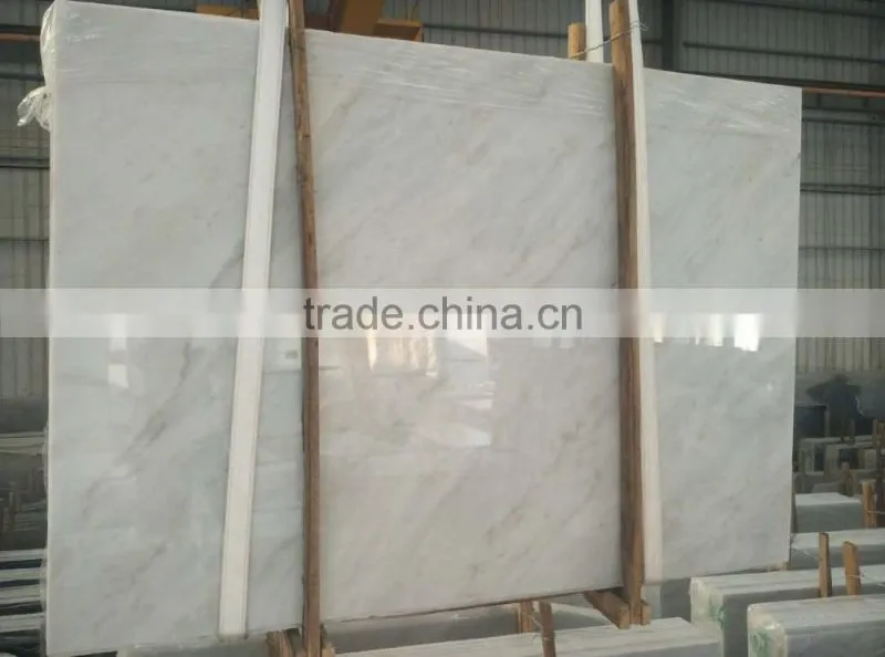 natural guangxi white marble polished big slabs