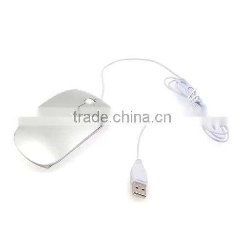 Hot wired usb computer mouse