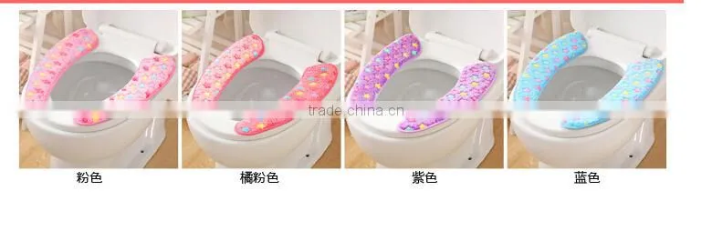 Q133 Fashion design wholesale two side sharp toilet seat cushion
