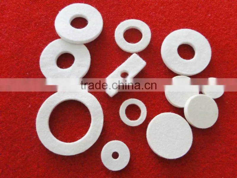 different size customed 100% wool pad