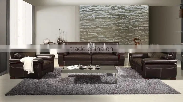 Post modern leisure living room leather corner sofa K815