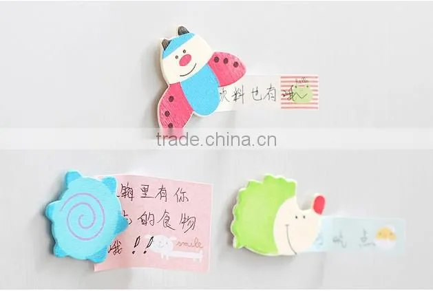 Special custom fish shape Wooden wall stickers