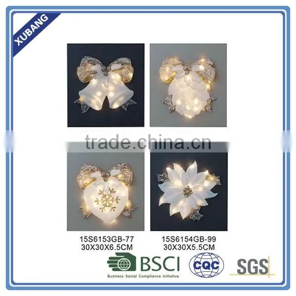 sandstone Hot sales led Christmas wall lights decoration