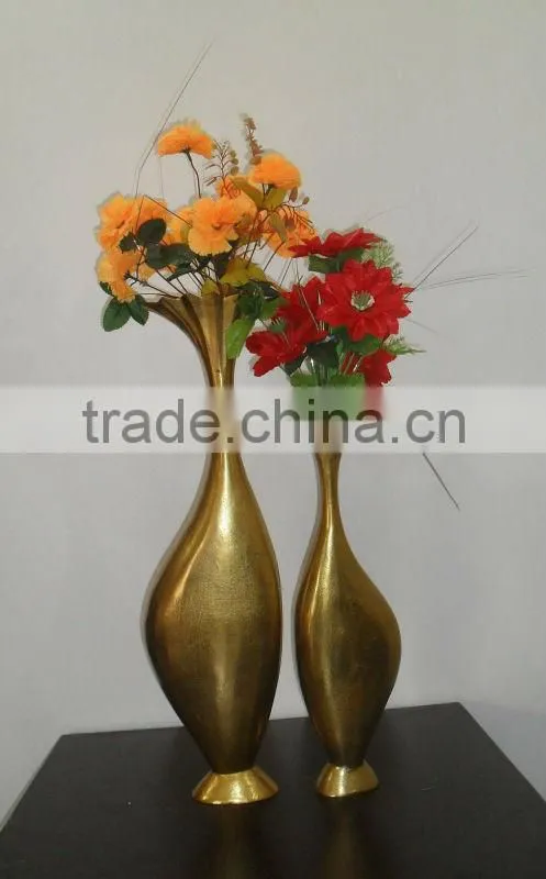 Metal Vases For Interior Decoration